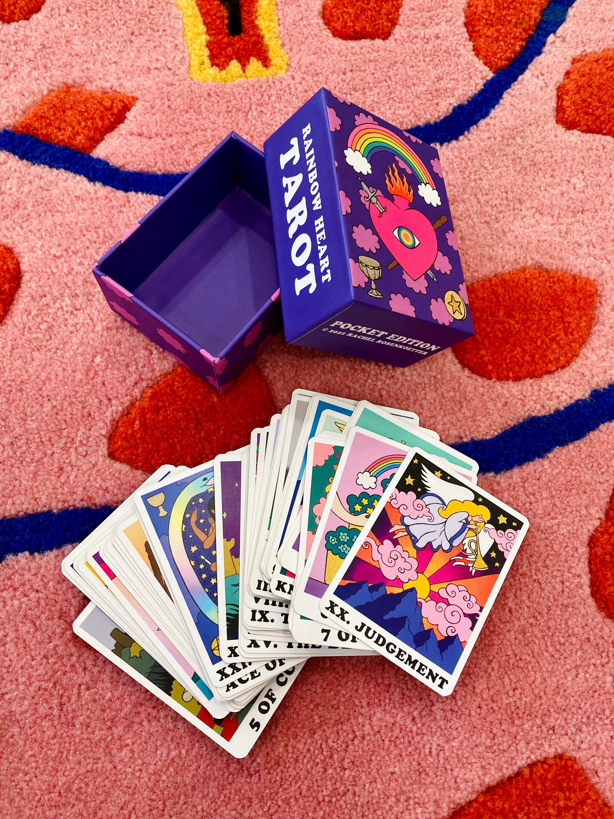 PREORDER - Rainbow Heart Tarot Pocket 2nd Edition Wholesale- 10